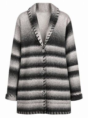 DENIM & CO. Southwestern Alpaca Blend Sweater 1X